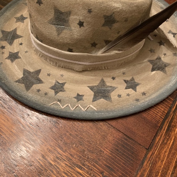 Hand Painted Fedora Hat